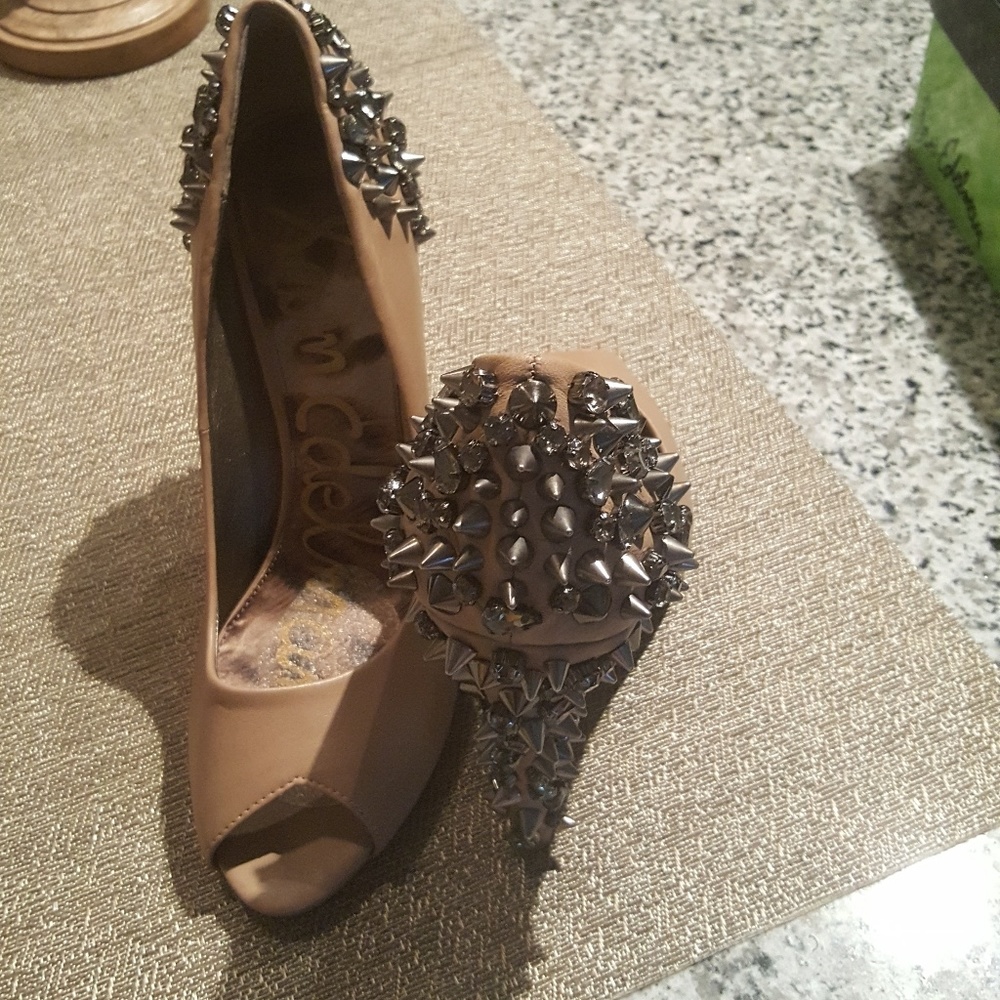 Sam Edelman Lorissa -Taupe Heels